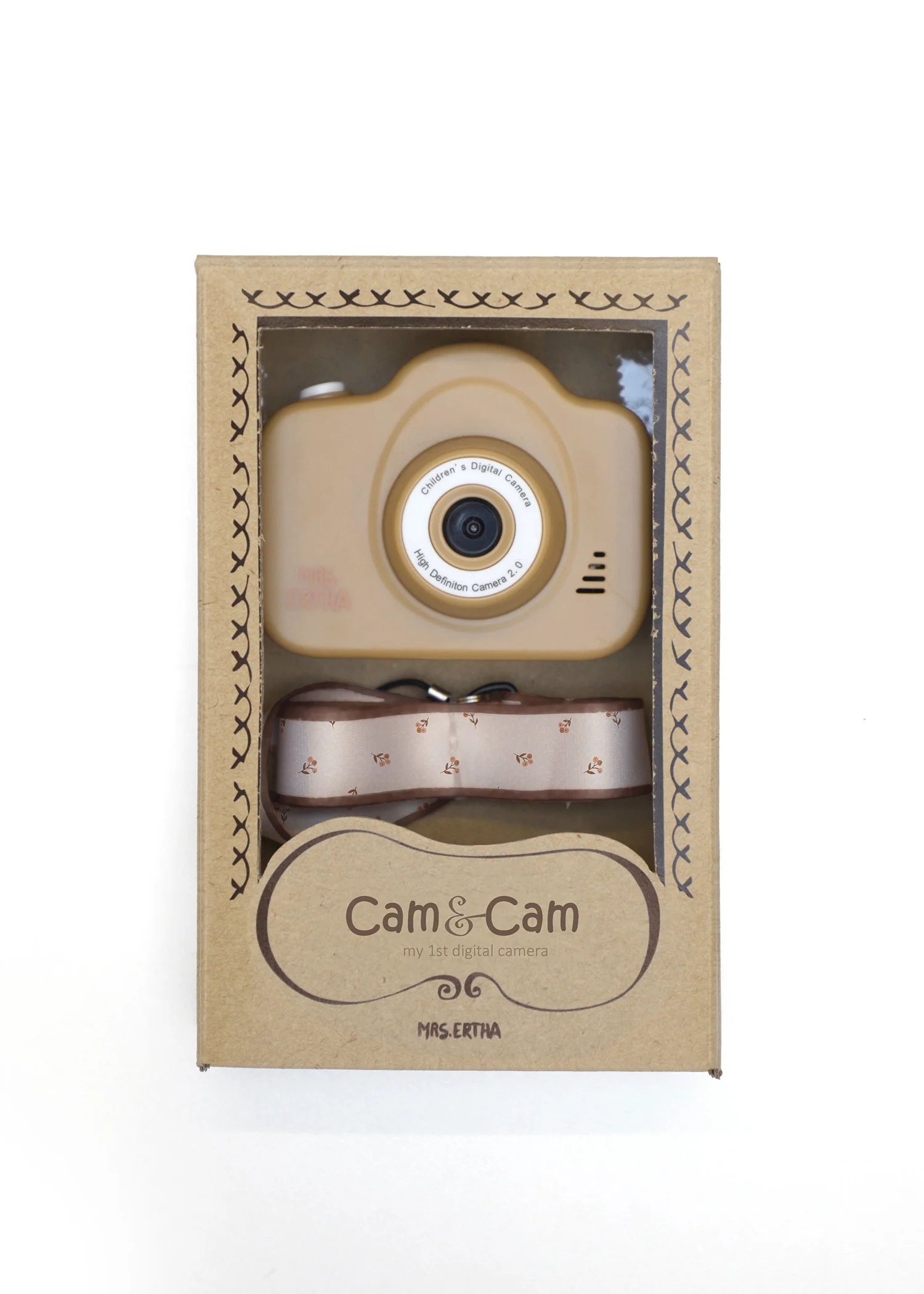 Appareil photo numérique Cam Cam Peanut Biscuit Mrs ERTHA