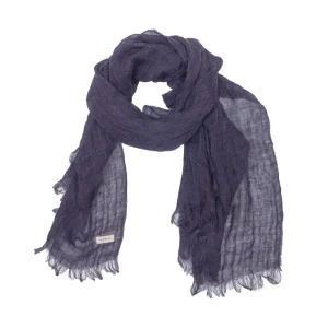 Écharpe en gaze de lin VIRGINIA Figue Bed and philosophy