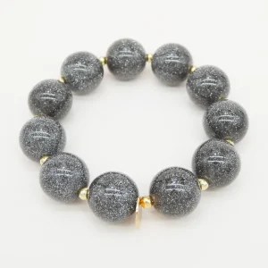 BICHOUS® Ronds pailletés noir SCRUNCHIE IS BACK