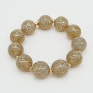 BICHOUS® Ronds pailletés doré SCRUNCHIE IS BACK