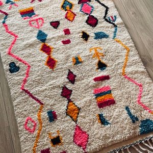 Tapis Baby pink AZILAL 1,44X1,02