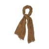 Étole en gaze de lin LIBECCIO Camel Bed and philosophy
