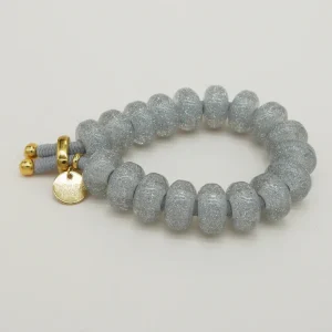 BICHOUS® Ronds colorés multi argenté SCRUNCHIE IS BACK