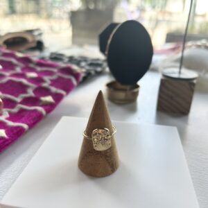 Bague doré carré Héliance