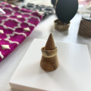 Bague simple doré Héliance