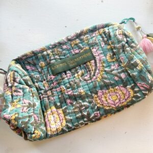 Trousse de toilette - Turquoise La p'tite cachottière