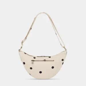 Alternative view of Sac banane Andrea Pois écru HINDBAG
