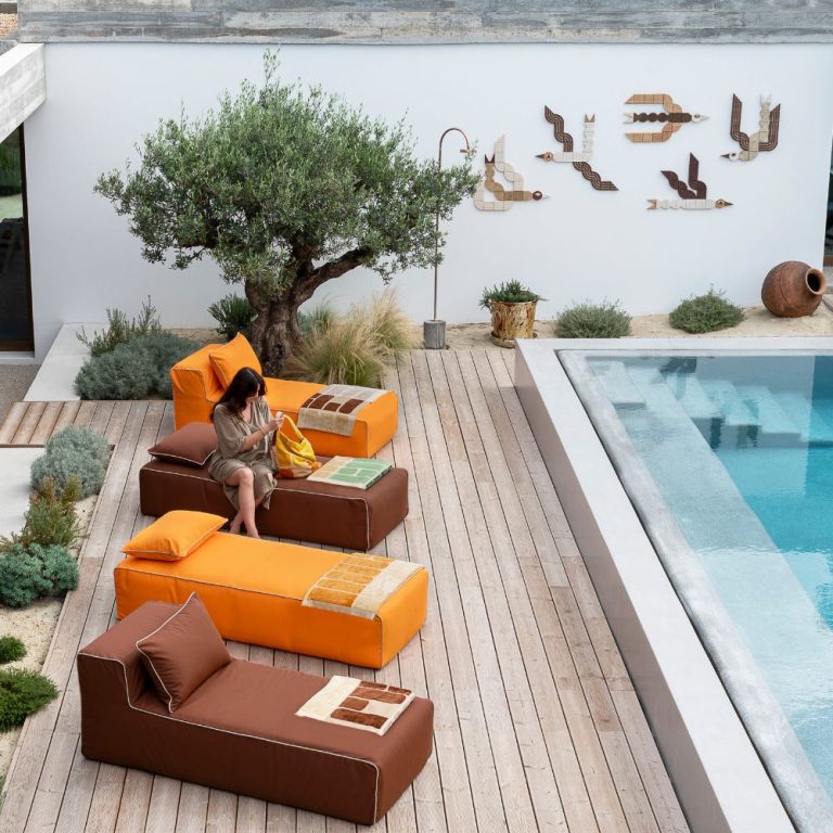 Drap de plage en éponge NEW PINEDE Mango Bed and Philosophy – Image 2