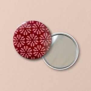 Miroir de poche Fleur Plaisant Plaisir