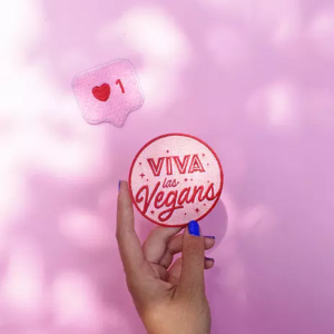 Patch thermocollant Viva las vegans Malicieuse