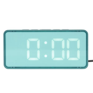 Réveil Audaz misty blue Present Time