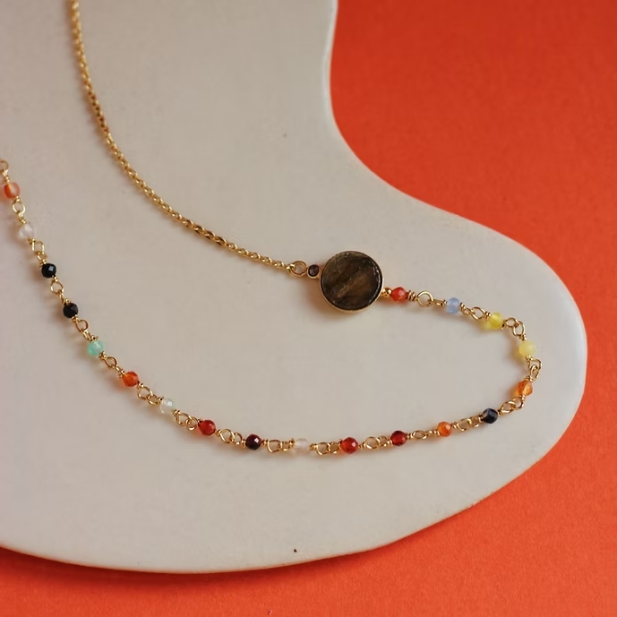 Collier de pierres LIBERTA ATELIER NICOL