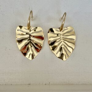 Boucles d'oreilles FEUILLE Héliance