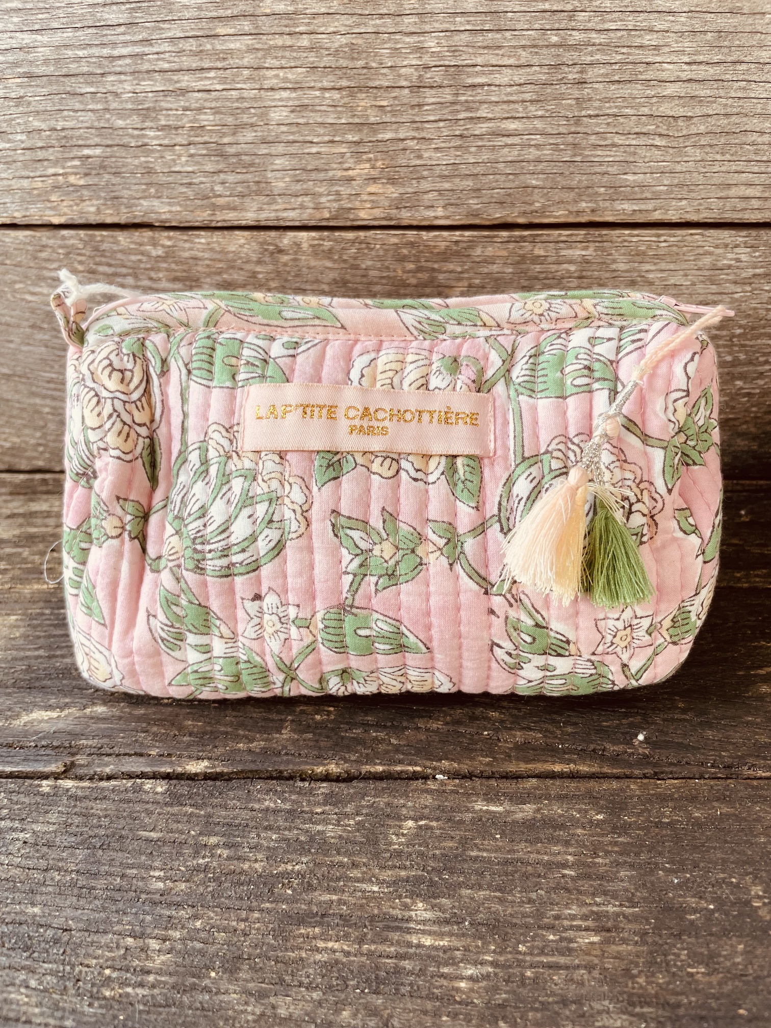 Trousse de toilette - Rose La p'tite cachottière