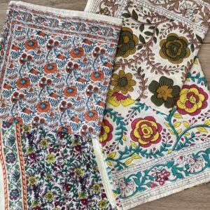 Foulard indien fleuris Lil'moon