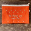 Pochette orange maman
