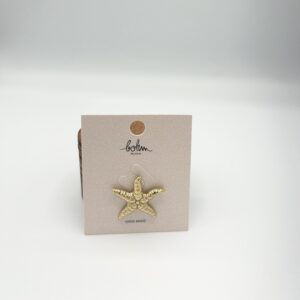 Broche Bohm Paris - étoile de mer
