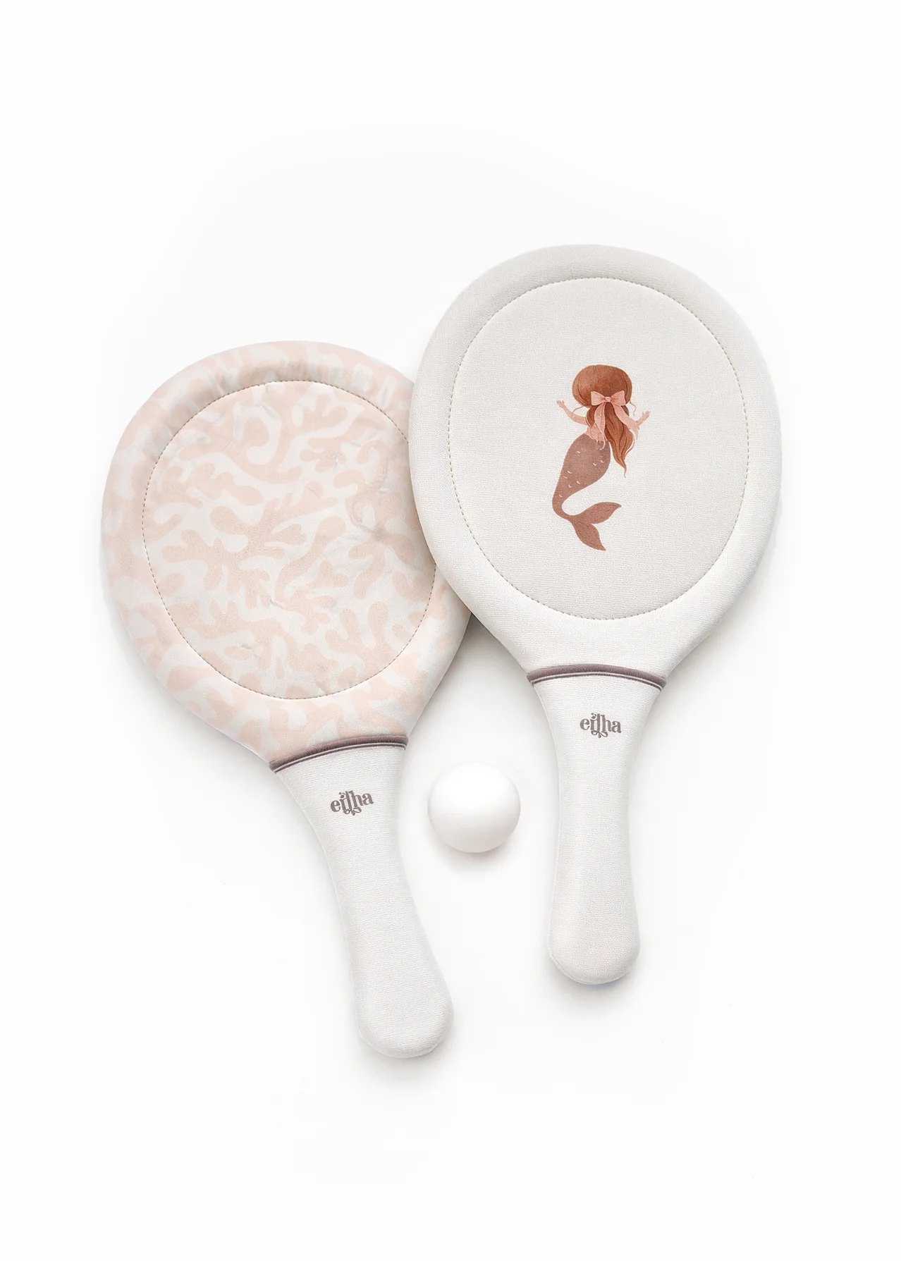 Raquettes de plage - Corail rosé - Mrs Ertha