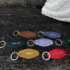 Porte-clés à message en cuir LES CLEIAS