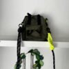Mini sac à dos kaki avec bandoulière MANDOLINE
