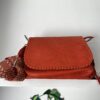 Sac orange à bandoulière MANDOLINE