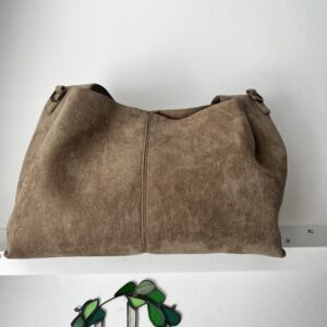 Sac taupe daim MANDOLINDE