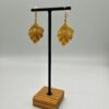 Boucles d'oreilles feuilles Les Cleias