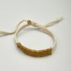 Bracelet tissé doré LES CLEIAS