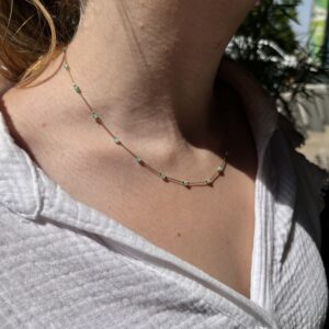 Collier Bibi turquoise LES CLEIAS