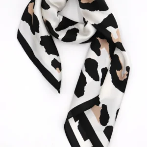 Foulard carré léopard - Lil'moon