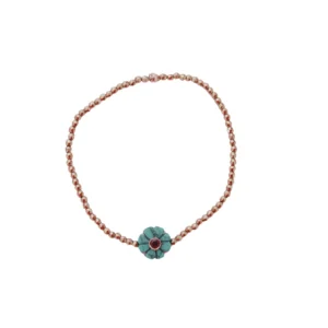 Bracelet Mini Flower Turquoise Le monde est stone
