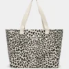 Sac cabas Claude Léopard Beige HINDBAG