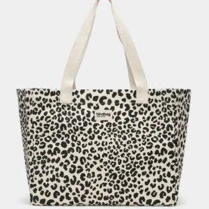 Sac cabas Claude Léopard Beige HINDBAG