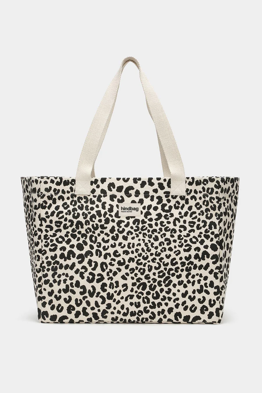 Sac cabas Claude Léopard Beige HINDBAG