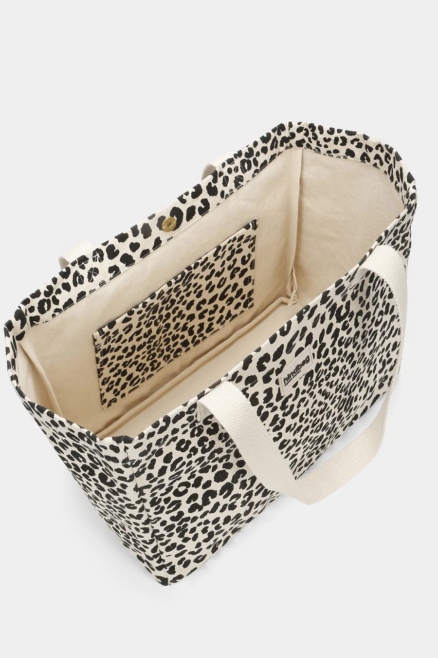 Sac cabas Claude Léopard Beige HINDBAG – Image 2
