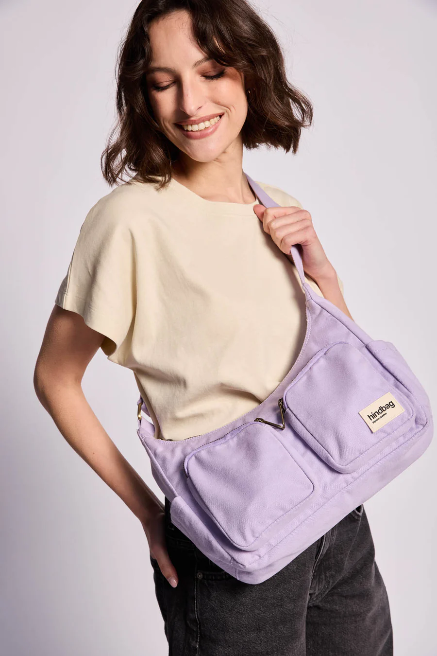 Sac multipocket Emile Lilas HINDBAG