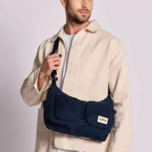 Sac multipocket Emile Navy HINDBAG