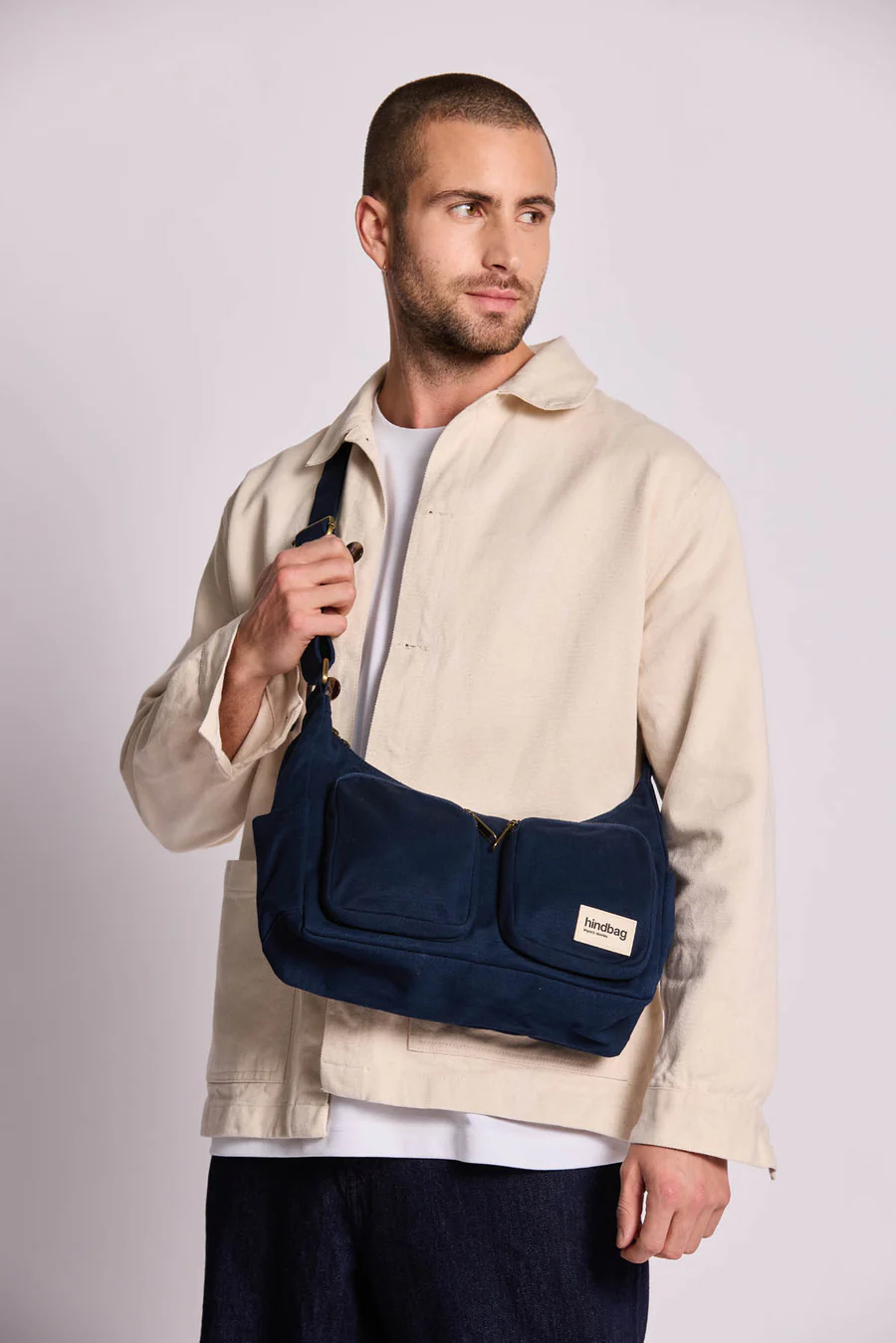 Sac multipocket Emile Navy HINDBAG