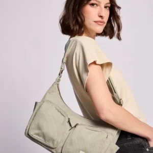 Sac multipocket Emile Vert Argile HINDBAG