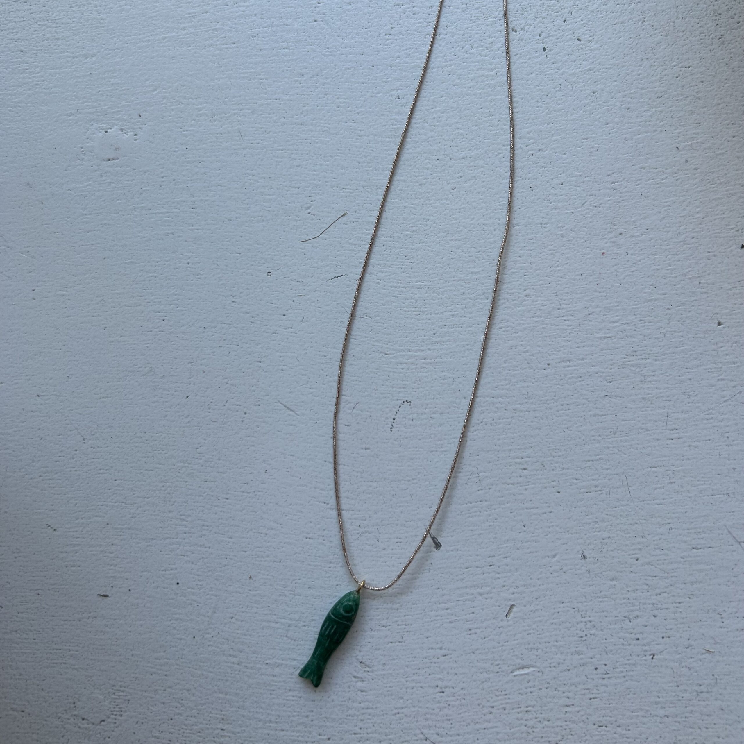 Collier Salmon poisson Sophie Deschamps
