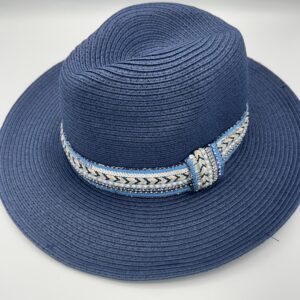 Chapeau galon bleu Lil'moon