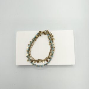 Bracelet triple chaîne Héliance