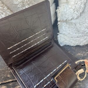 Alternative view of Porte-monnaie Chocolat MANDOLINE