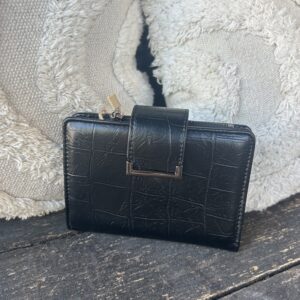 Porte-monnaie noir MANDOLINE