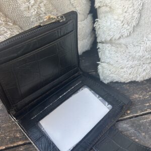 Porte-monnaie noir MANDOLINE – Image 3