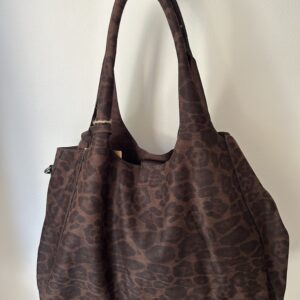 Sac Léopard chocolat MANDOLINE