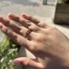 Bague doré Alessia LES CLEIAS