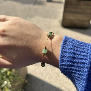 Bracelet Automne perles sapin LES CLEIAS