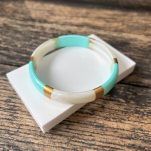 Jonc Trinité turquoise Les Cleias