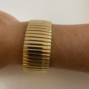 Bracelet doré maille montre Heliance
